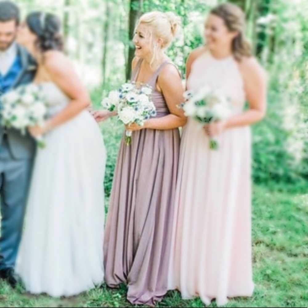 Mauve Bridesmaids dress